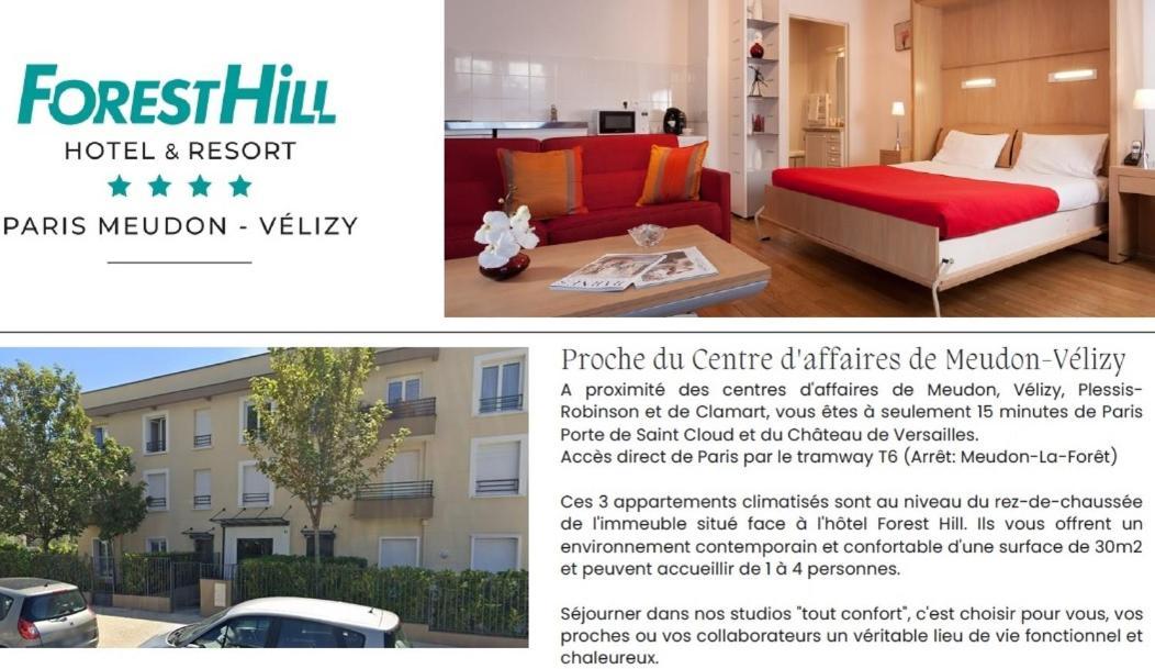 Hotel Forest Hill Meudon Velizy Pokoj fotografie